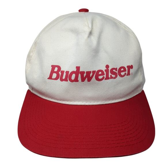 Budweiser Snapback 5 Panel Cap Multicolor One Size Adjustable Lightweight - Picture 1 of 9